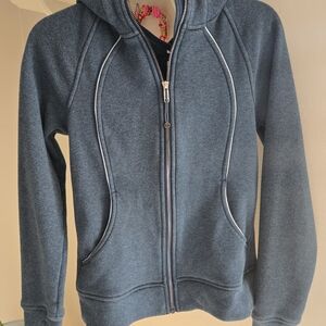 Lululemon Athletica Heathered Blue Jacket